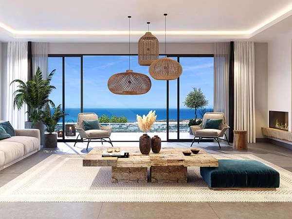 Pareja disfrutando de una experiencia emocional en casa vacacional con encanto en Cantabria, norte de España